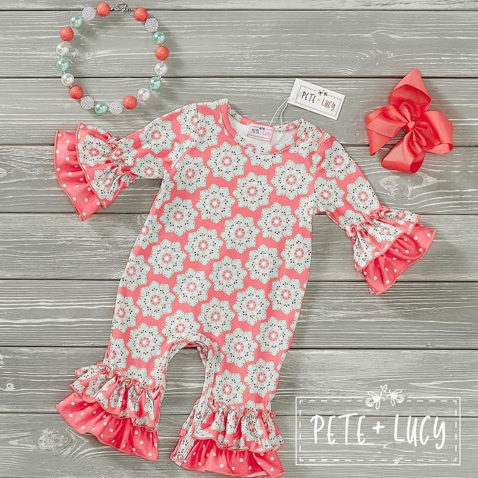 Pete and Lucy Mandela Girls romper