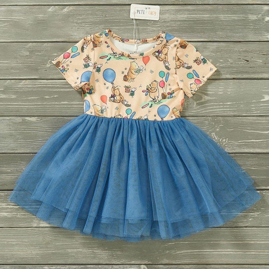 Pete and Lucy Happy Birthday Girls Tulle Dress