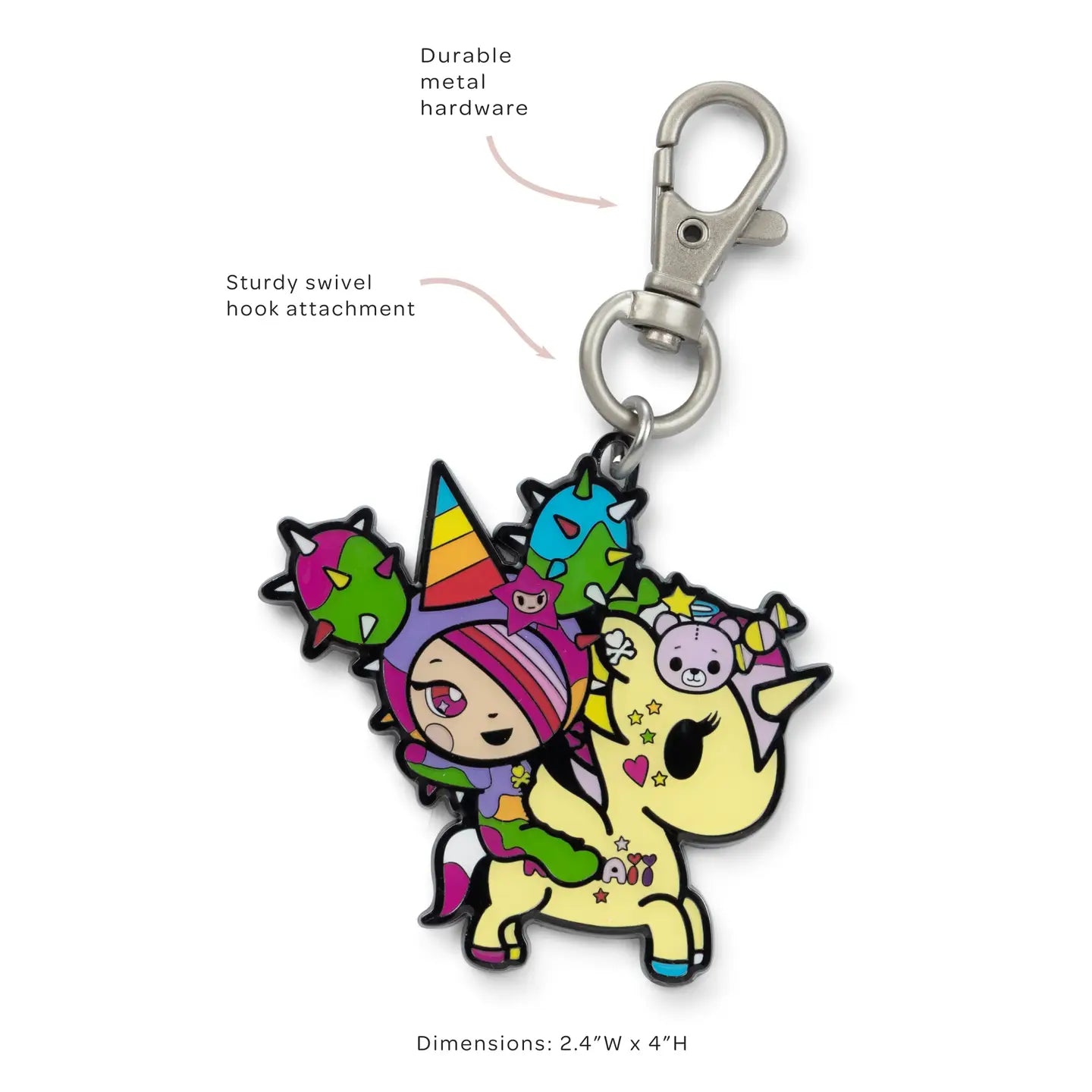 Tokidoki × JuJuBe 20th Anniversary Bag Charm Accessory