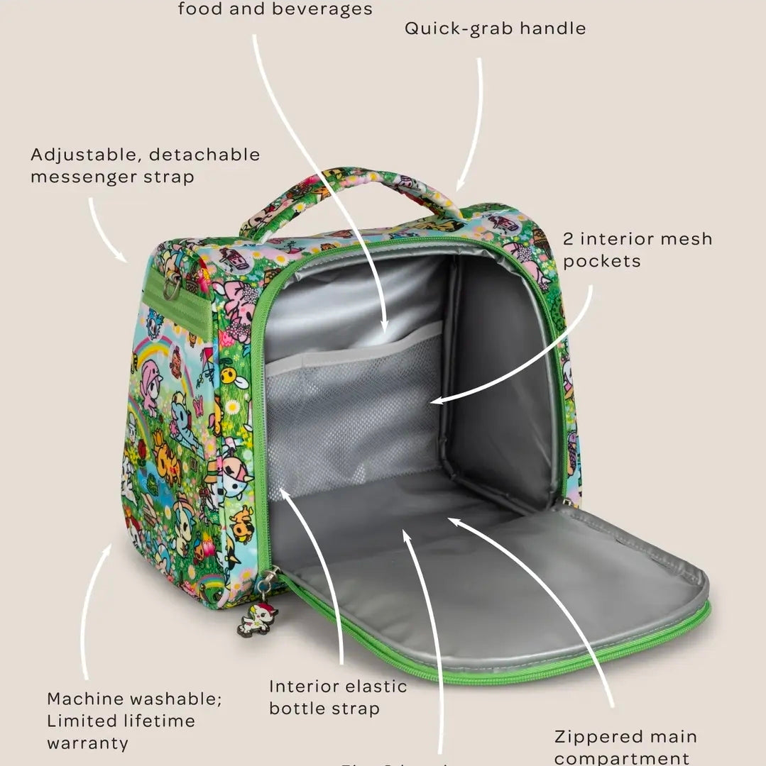 Tokidoki Insulated Bottle Bag - Meadow Blooms
