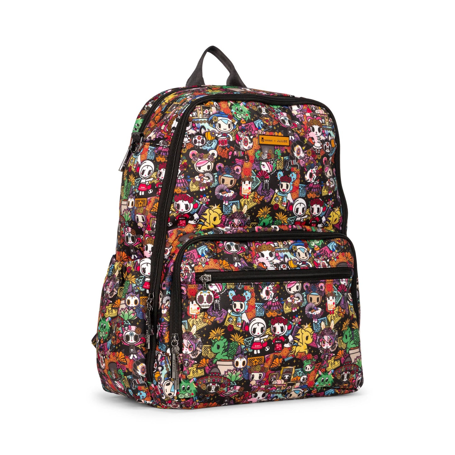 JuJuBe - Tokidoki Zealous Backpack Diaper Bag – Día de los Muertos