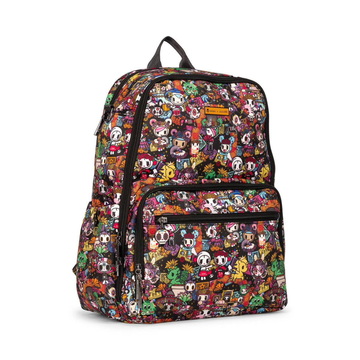 JuJuBe - Tokidoki Zealous Backpack Diaper Bag – Día de los Muertos