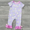 Pete and Lucy- Cats Meow Girls Romper