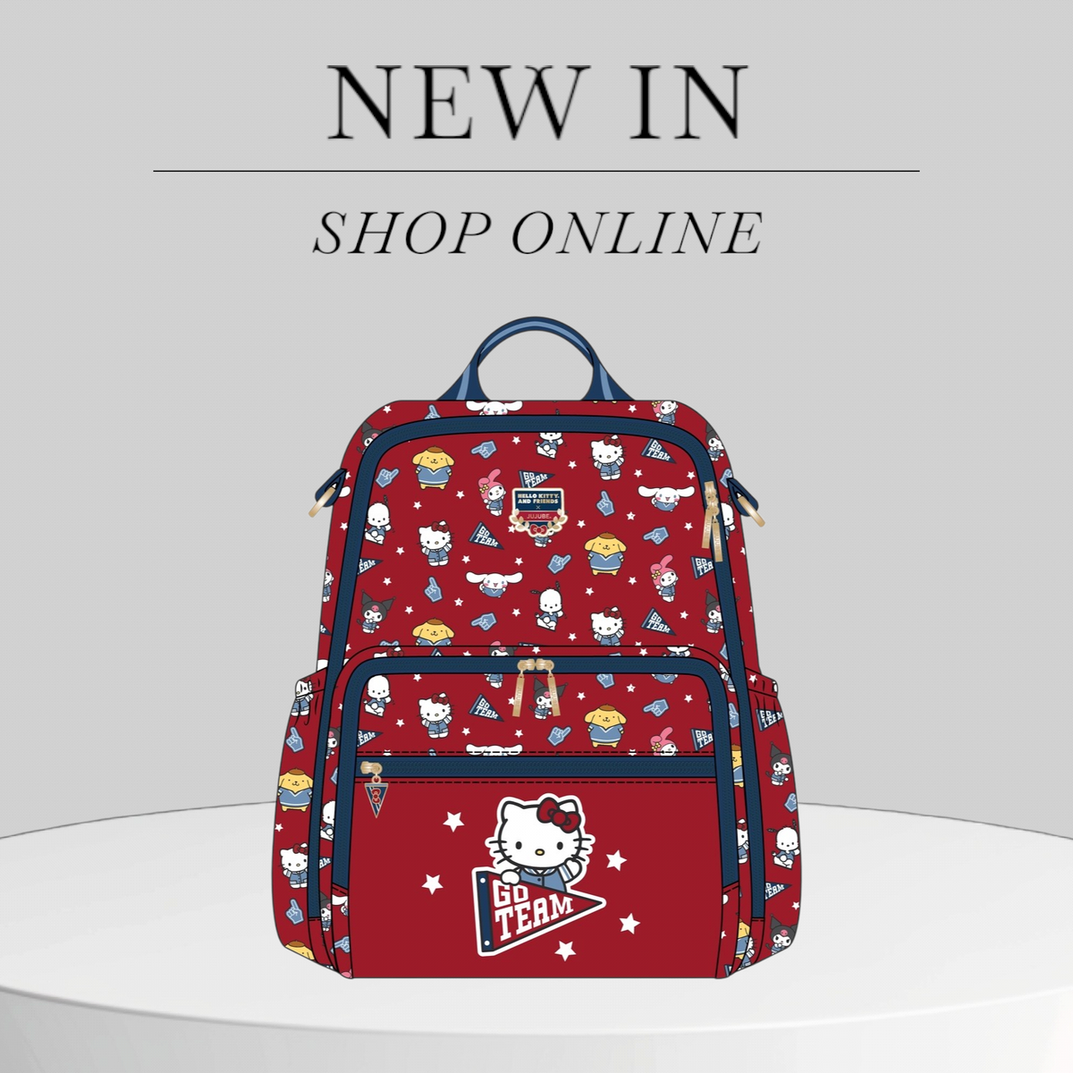 Hello Kitty® Varsity Zealous Backpack Diaper Bag