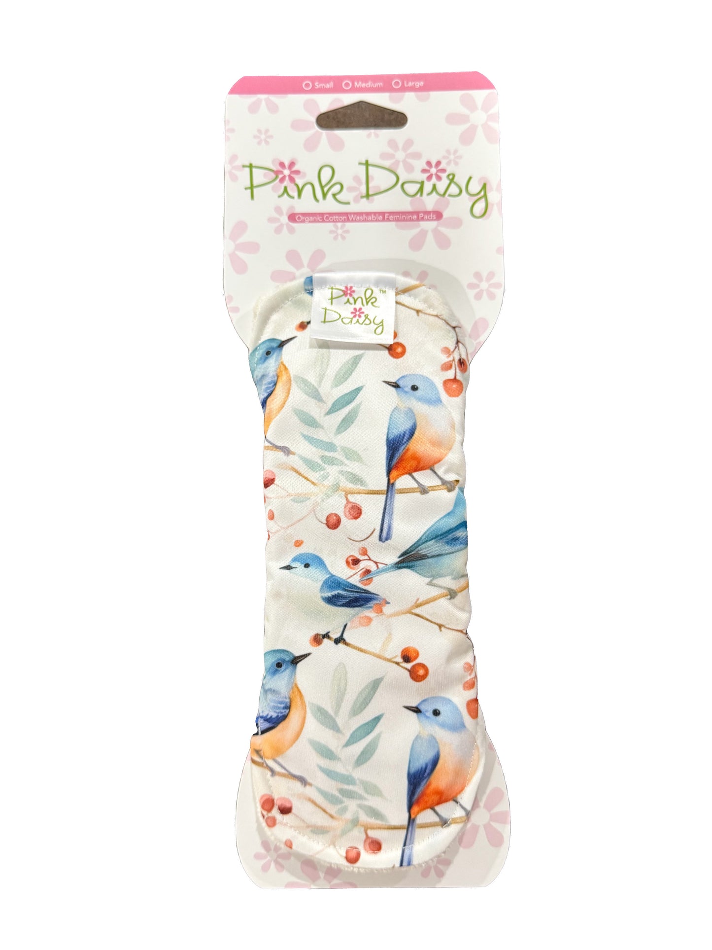 Pink Daisy Organic Cotton Feminine Pads