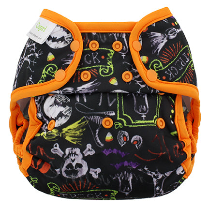Halloween Capri Diaper Covers