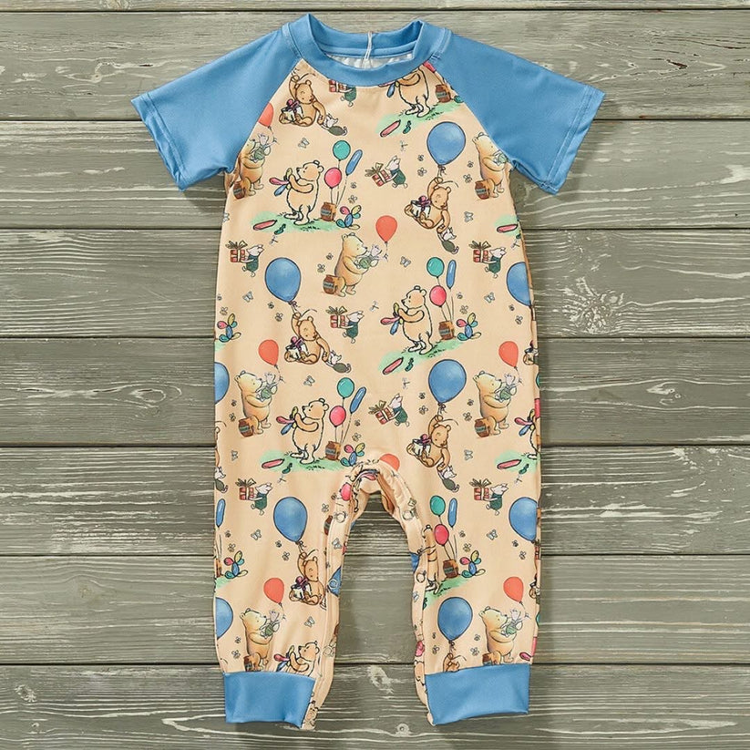 Pete and Lucy Happy Birthday Boys Romper