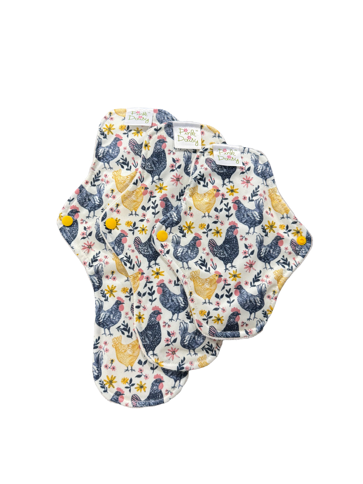 Pink Daisy Organic Cotton Feminine Pads