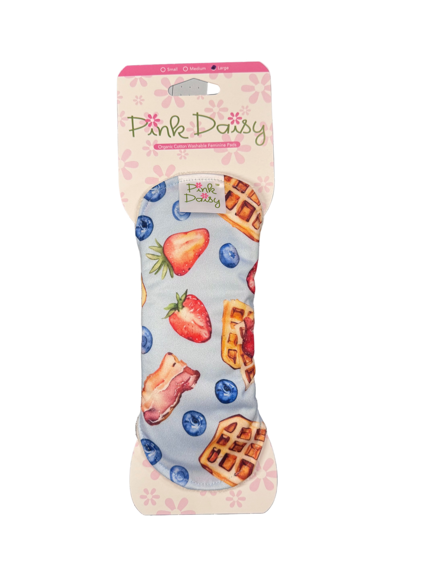 Pink Daisy Organic Cotton Feminine Pads