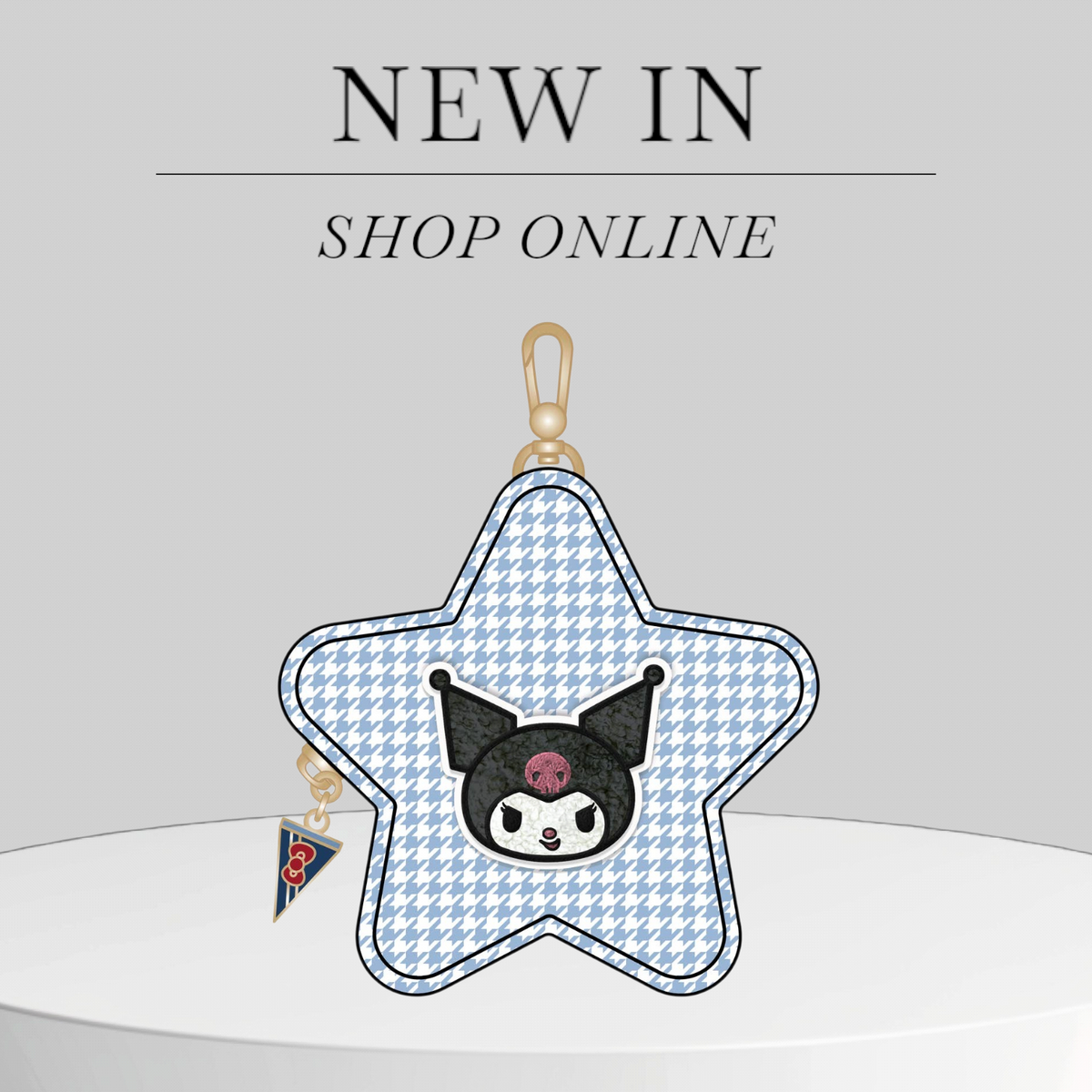 JuJuBe Hello Kitty Varsity Star Mini Bag – Kuromi (Light Blue)