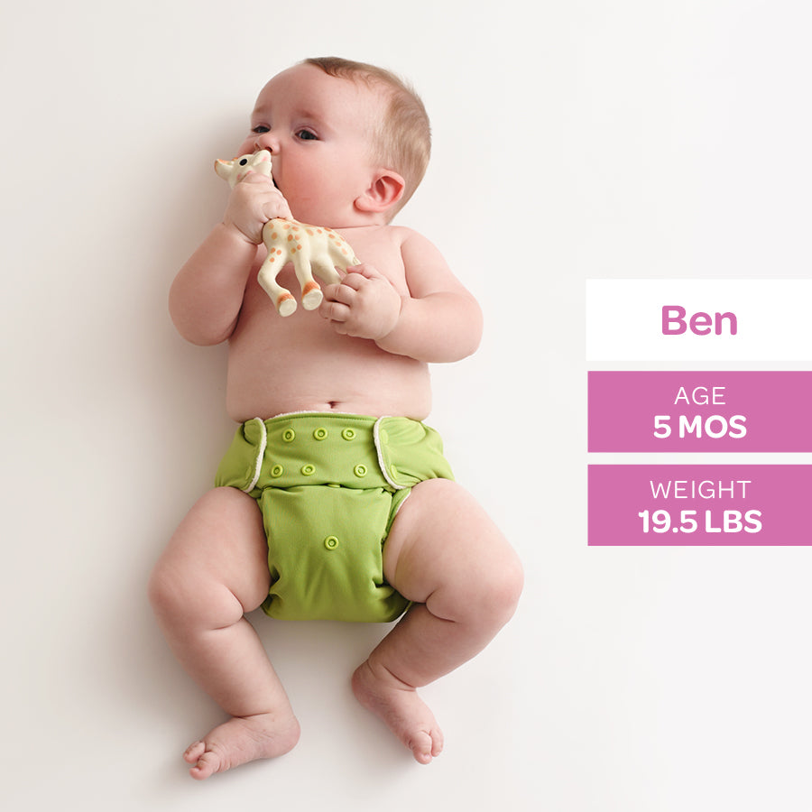 One Size Pocket Diapers - INSERTS NOT INCLUDED