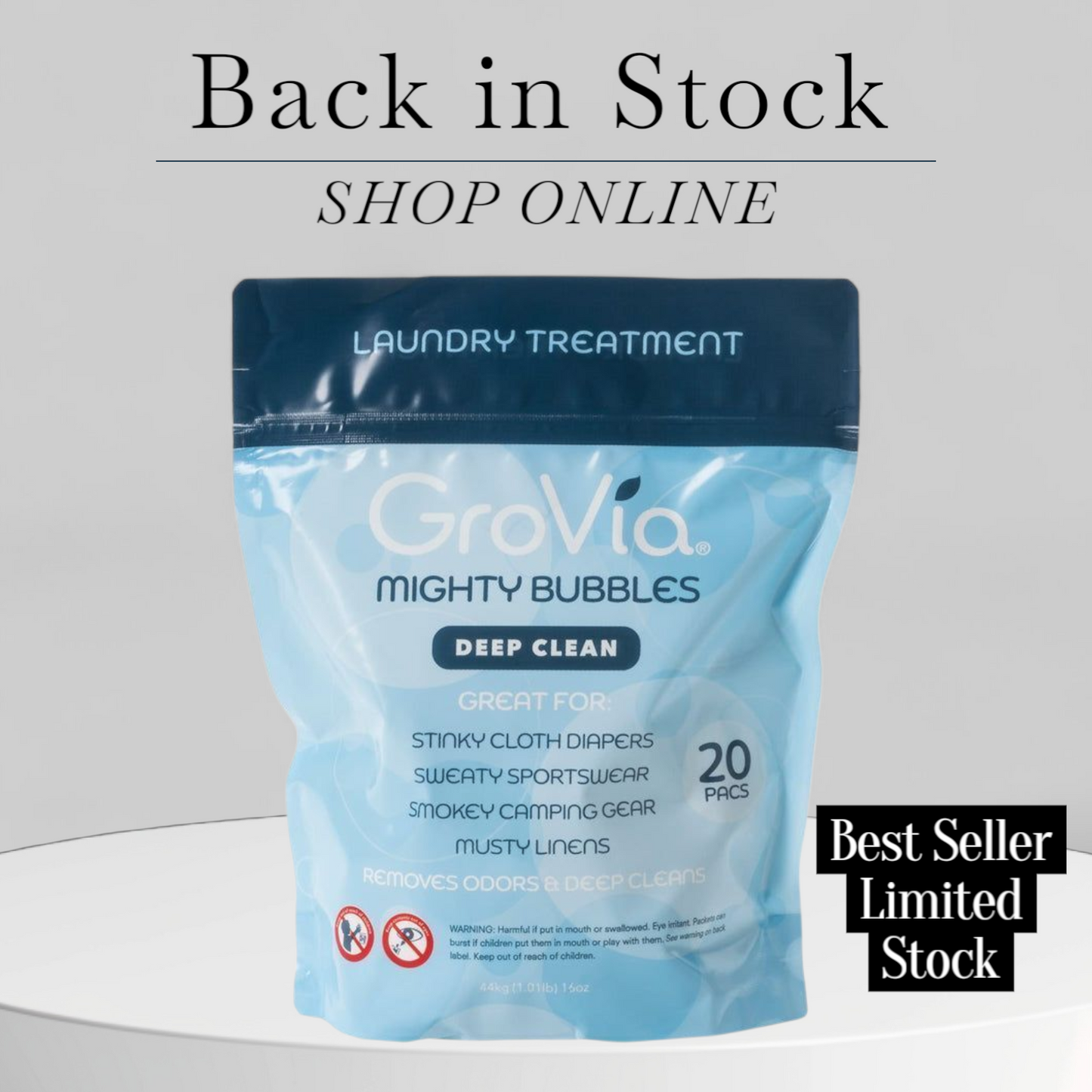 Grovia Mighty Bubbles