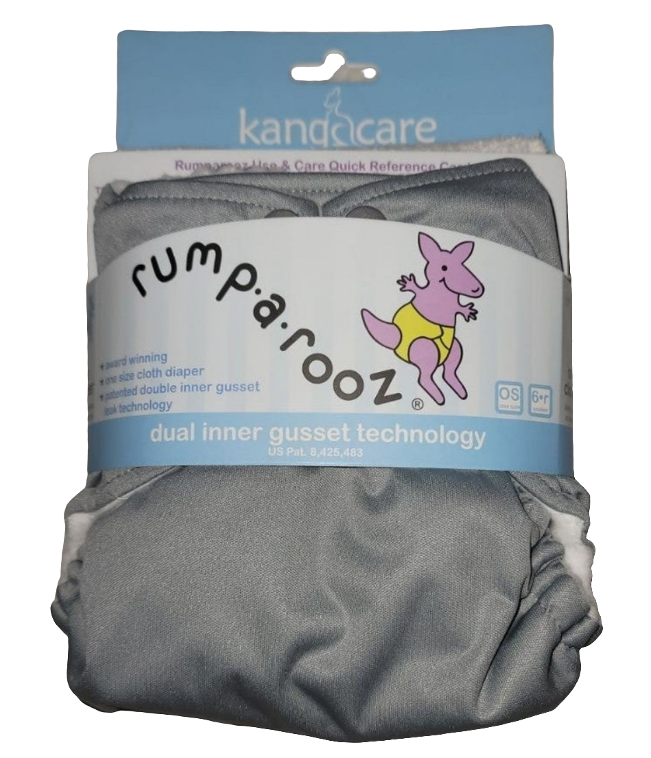 Kangacare Rumparooz One Size Pocket Cloth Diaper  (w/Microfiber 6hr Soakers)