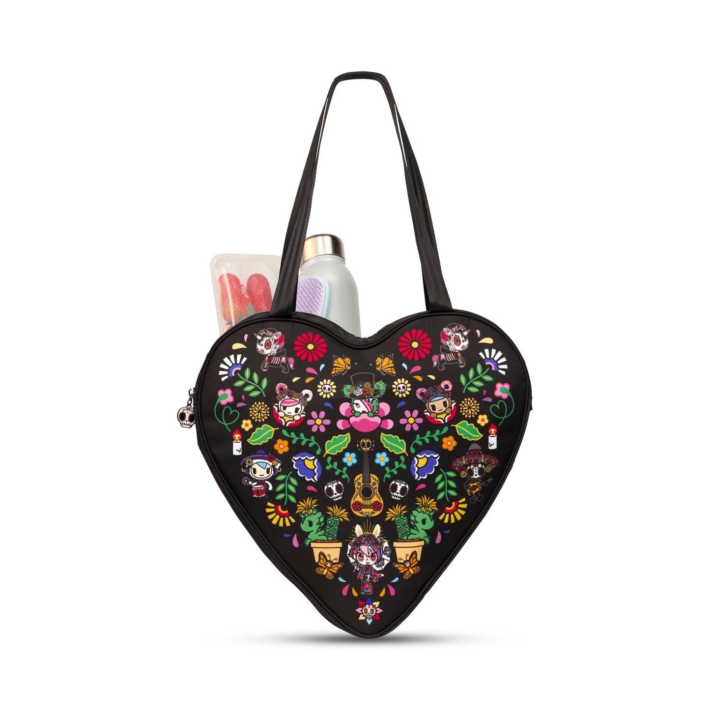 JuJuBe - Tokidoki Heart Tote Diaper Bag – Día de los Muertos