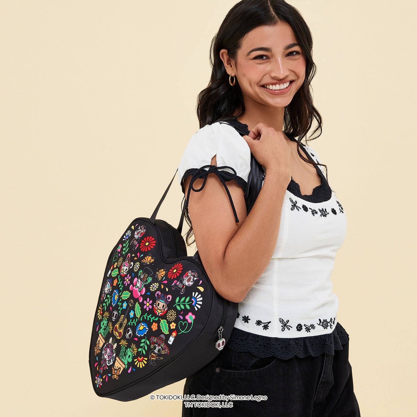 JuJuBe - Tokidoki Heart Tote Diaper Bag – Día de los Muertos