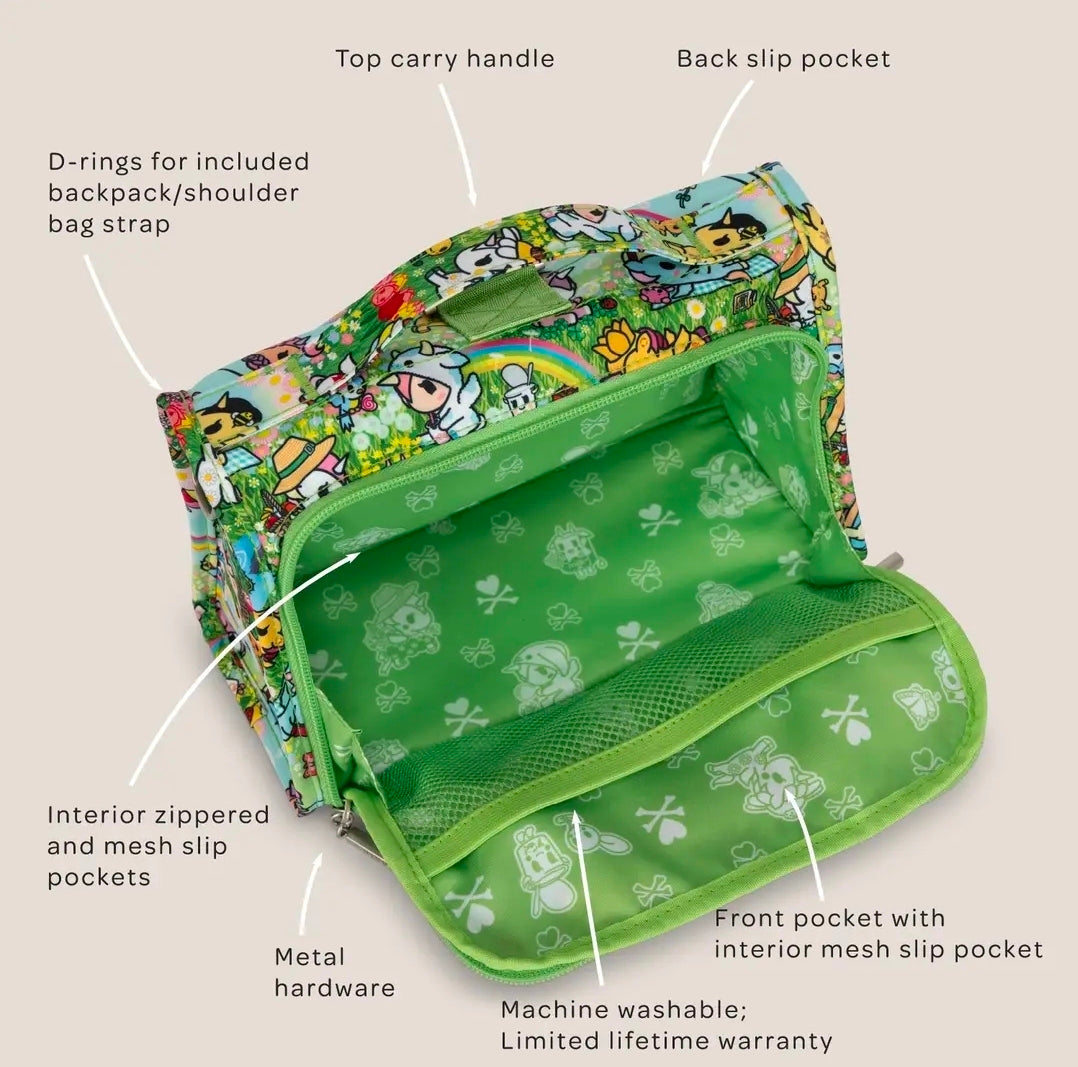 Tokidoki the Bestie Small Messenger Handbag - Meadow Blooms