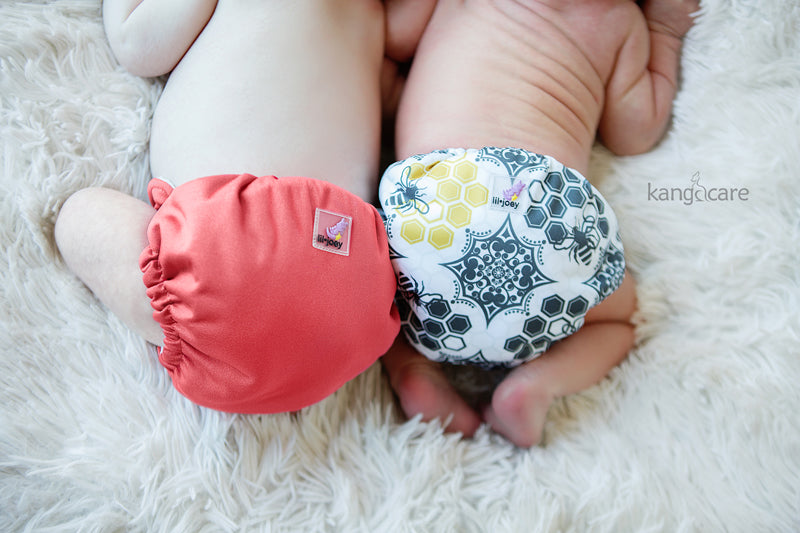 Lil Joey Newborn AIO Cloth Diaper :: 2pk