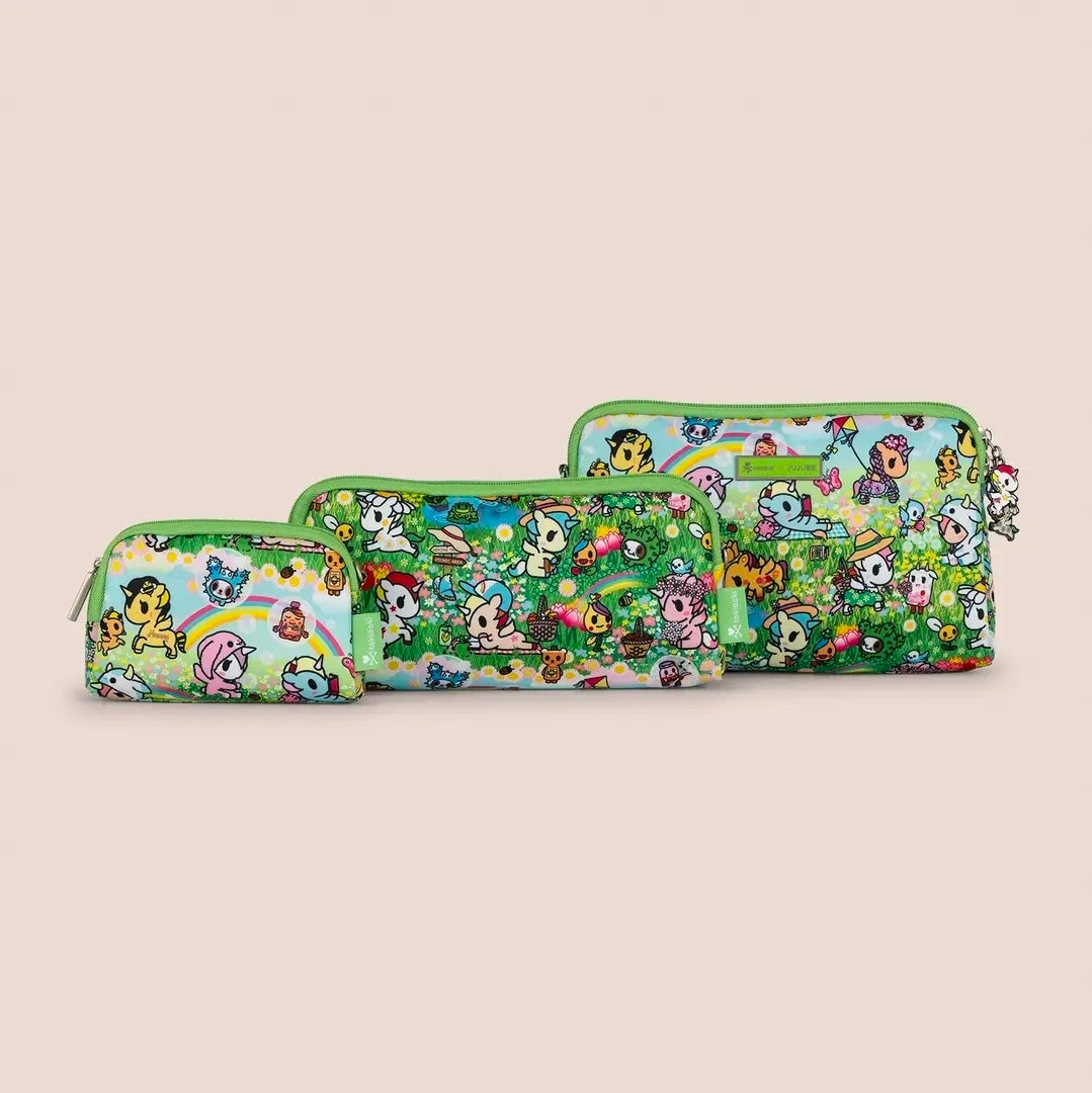 Tokidoki Be Set 3-Piece Pouch Set - Meadow Blooms